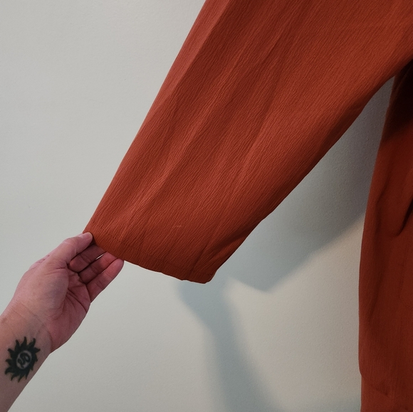 Shein Curve Lightweight Button-down Top - Picture 6 of 6